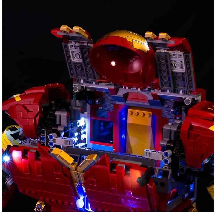 Actual product image Light my bricks LED Licht Set für LEGO 76210 Hulkbuster