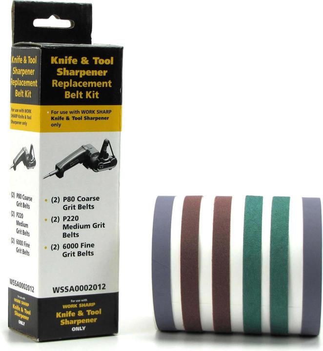 Work Sharp Schärfband-Sortiment 80 220 6000