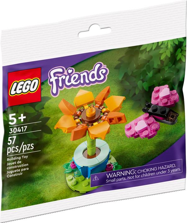 Actual product image LEGO Garden Flower and Butterfly (30417, LEGO Friends)