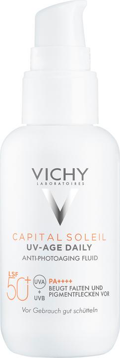 Vichy Capital Soleil Fluid UV-AGE (Sun cream face, SPF 50+, 40 ml, 65 g)
