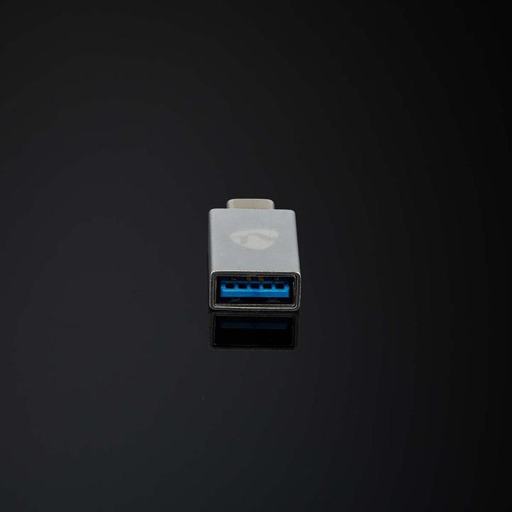 Immagine prodotto Nedis Adattatore USB- USB 3.1- USB Tipo-C maschio- USB-A femmina- 5 Gbps- Nichelato- (USB 3.2 Gen 1)
