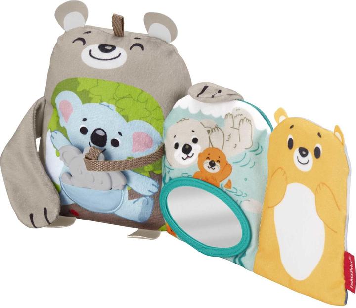 Image du produit Fisher-Price Mon Livre Peluche d’Activités - Livre bébé - A partir de 3 mois (Multilingue)