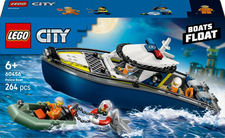 Image du produit LEGO Verfolgungsjagd im Polizeiboot (60456, LEGO City)