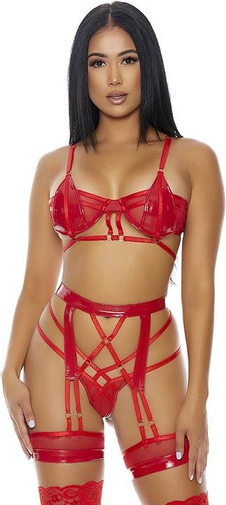 Forplay Double The Fun Lingerie Set (XL)