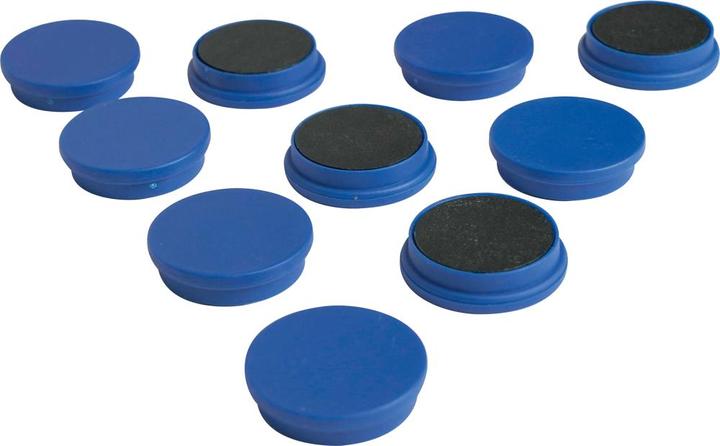 Produktbild Helmuth A. Jensen Kontormagnet Ø30mm blå