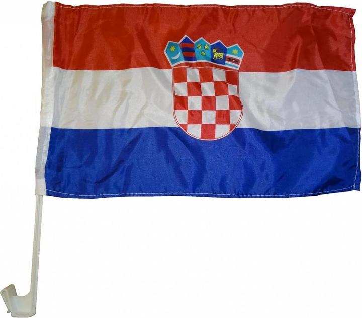 Actual product image trends4cents Car Flag Croatia 30 x 40 cm Car Flag Flag Window Flag Fan Flag
