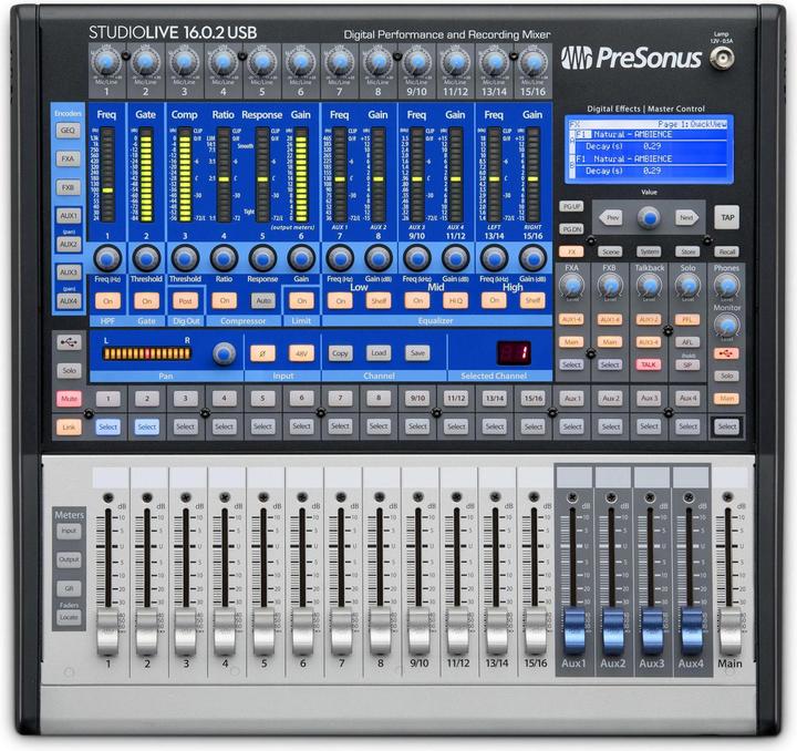 PreSonus Table de mixage StudioLive 16.0.2 USB (Studio et mixeur live)