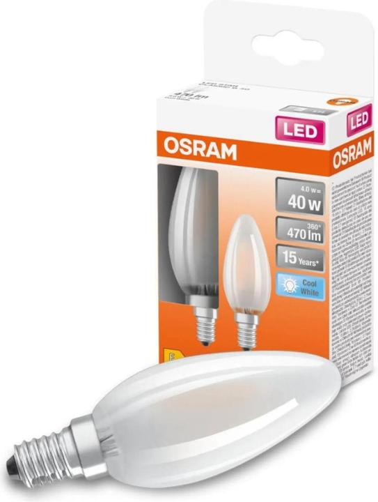 Produktbild Osram Retrofit Classic (E14, 4 W, 470 lm, 2 x, E)