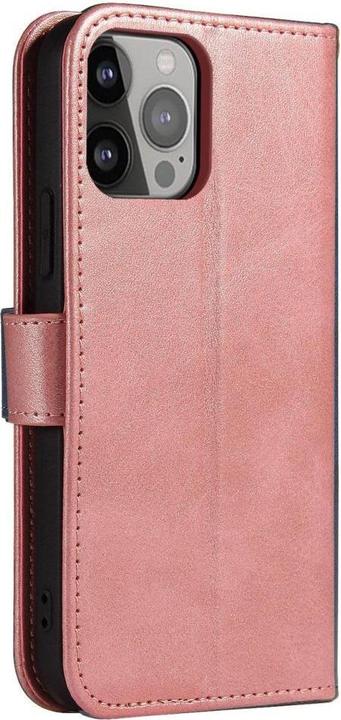 Produktbild Hurtel Magnethülle für Samsung Galaxy A34 5G Cover mit Flip Wallet Stand Pink (Samsung Galaxy A34 5G)
