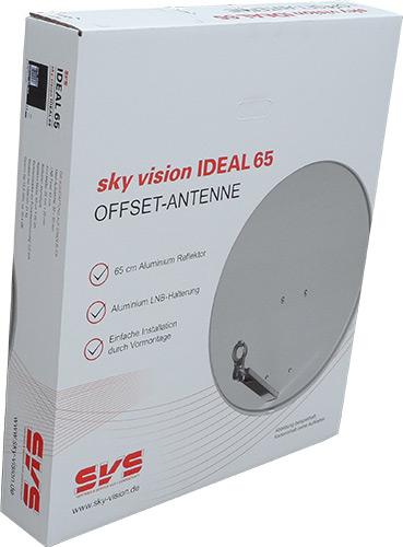 Actual product image Sky Vision Ideal 65 aluminium satellite dish anthracite (Parabolic antenna)