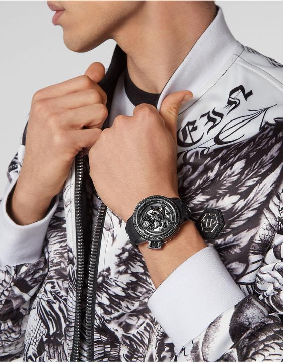 Image du produit Philipp Plein PWUAA0423 Hyper Sport Automatique Montre Homme 46mm 5ATM (Montre analogique, 46 mm)