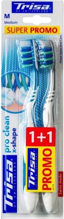 Produktbild Trisa Zahnbürste Extra Duo medium (Mittel, 2 x)