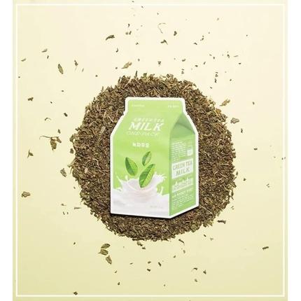 Produktbild A'Pieu Green Tea Milk One Pack Sheet Mask