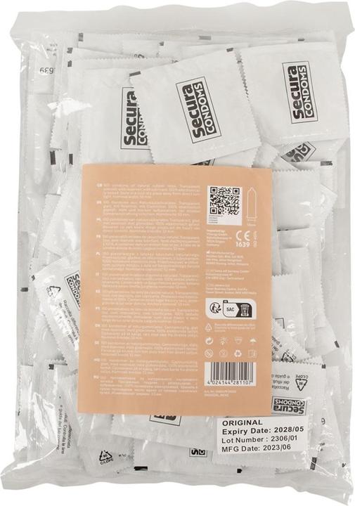 Actual product image Secura Original 100pcs bag (100 pcs.)