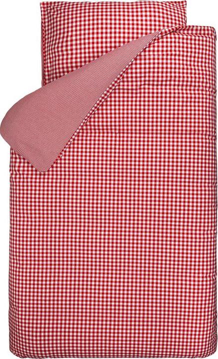 Produktbild Bink Bedding Bink Kinderbettwäsche BB Karo rot 100 x 135