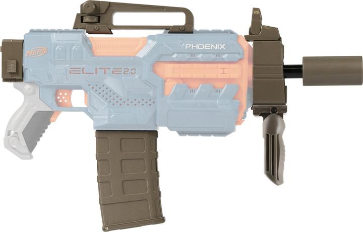 Actual product image Nerf SMG-Kit 2: Silencer Gun, olive