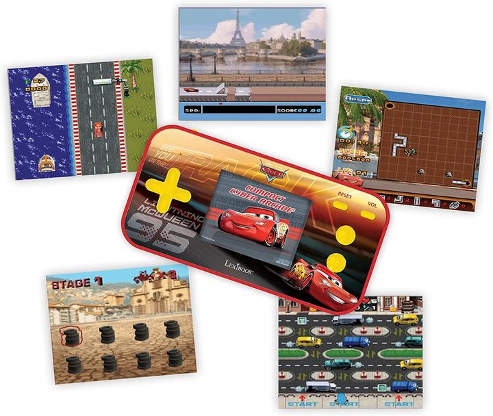 Actual product image Lexibook Handheld console Compact Cyber Arcade Disney Cars