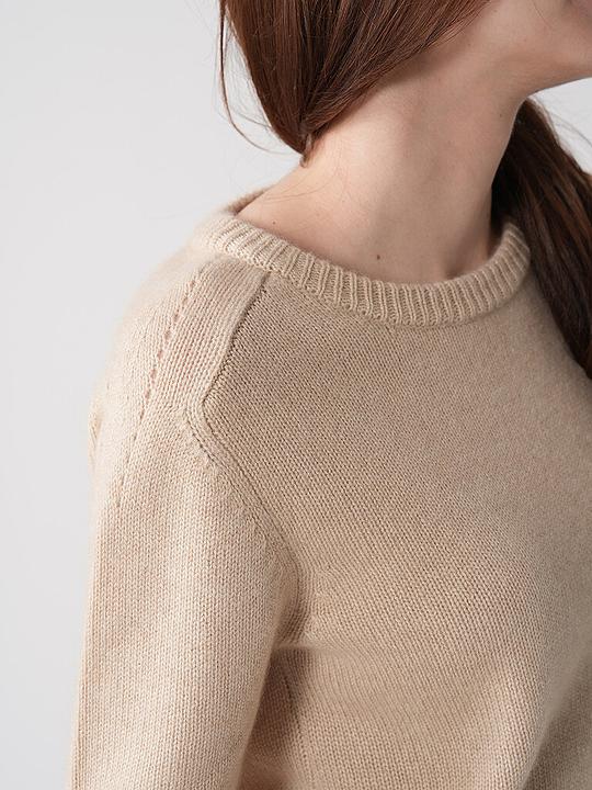 Actual product image Kujten Cashmere jumper NANAMI (L)