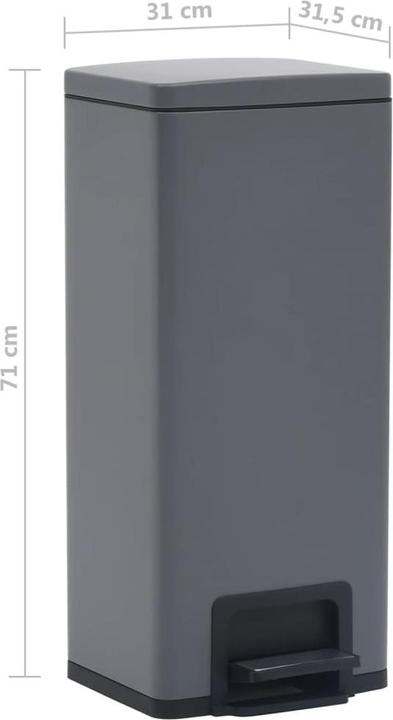 Actual product image VidaXL Tretmülleimer (30 l)