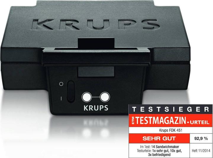 Produktbild Krups Sandwichmaker FDK451 (EU-Stecker)