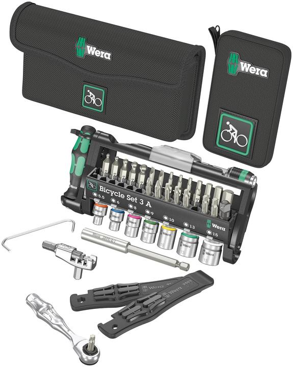 Actual product image Wera Bicycle Set 3 A (Cross Phillips PH M1, Cross Phillips PH M2, Hexagon socket TX M10, Hexagon socket TX M15, Hexagon socket TX M27, Hexagon socket TX M20, Hexagon socket TX M25, Hexagon socket TX M30, Hexagonal (hexagonal) M6, Hexagonal (hexagonal) M8, Hexagonal M10)