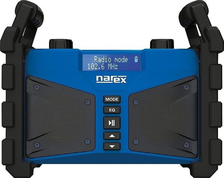 Narex Bauradio mit Powerbank BT 02 (UKW, AUX, USB, Bluetooth) (UKW)
