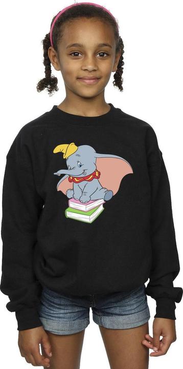 Produktbild Disney Dumbo Sitting On Books Sweatshirt Mädchen (152, 158)