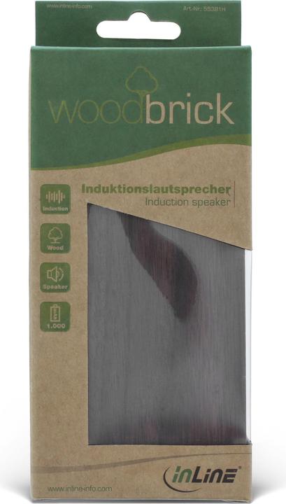 Image du produit InLine brique de bois (8 h, Fonctionnement sur batterie)