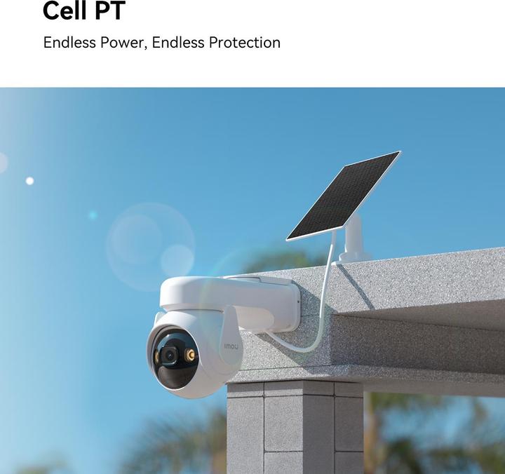 Produktbild Imou Cell PT with Solar Panel (2304 x 1296 Pixels)