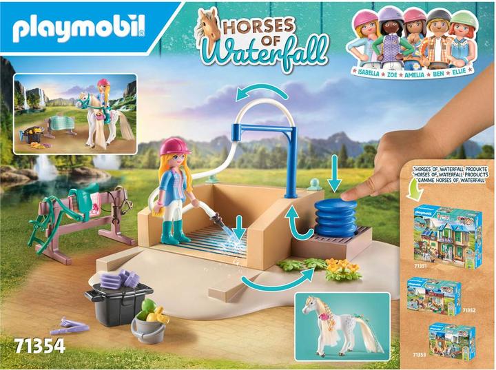 Produktbild Playmobil Isabella & Lioness mit Waschplatz (71354, Playmobil Horses of Waterfall)