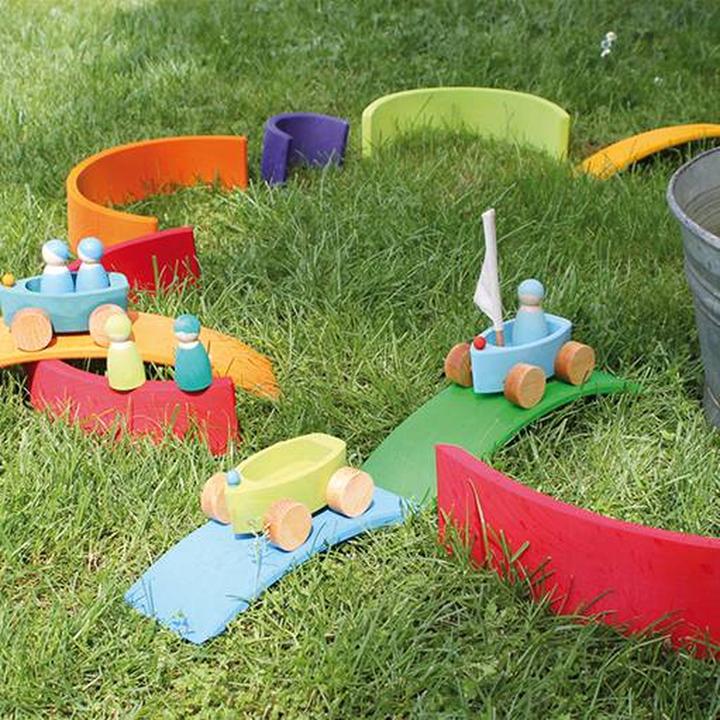 Actual product image Grimm's Rainbow bridge colorful