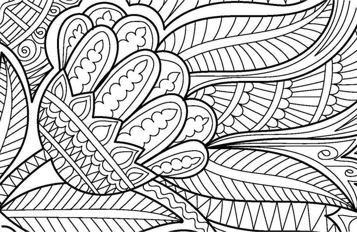 Actual product image 50 cards to colour in - Creative patterns