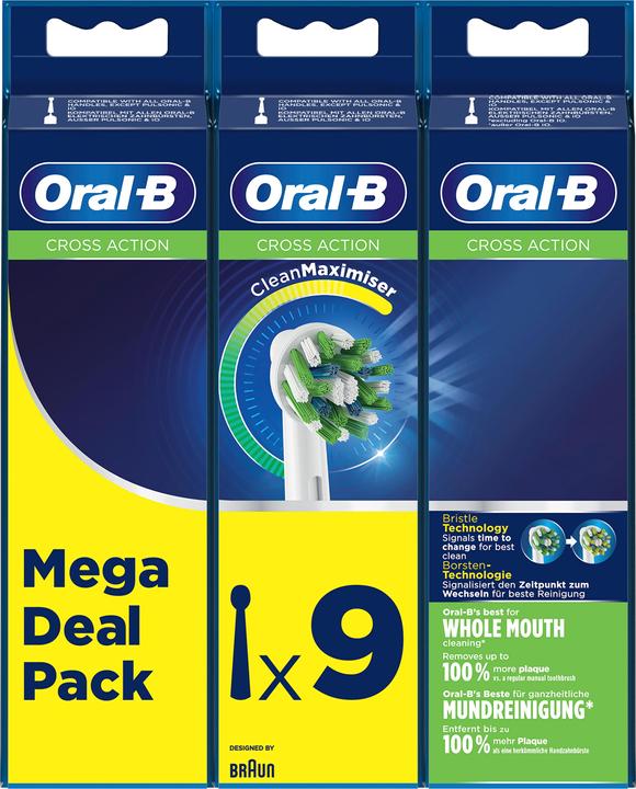 Immagine prodotto Oral-B Cross Action CleanMaximiser (9 x)