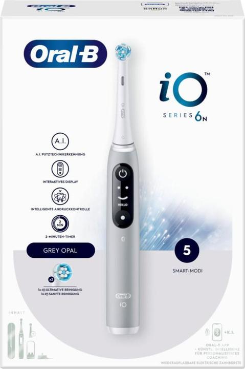 Image du produit Oral-B iO 6 + Sensitive (Brosse à dents oscillo-rotative)