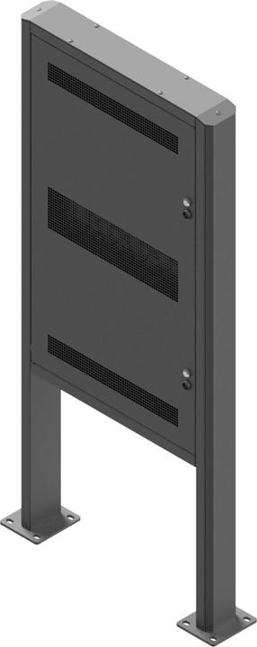 Actual product image edbak TV bracket | Floor stand | POK101 | 55 " | Maximum weight (capacity) 80 kg | Black