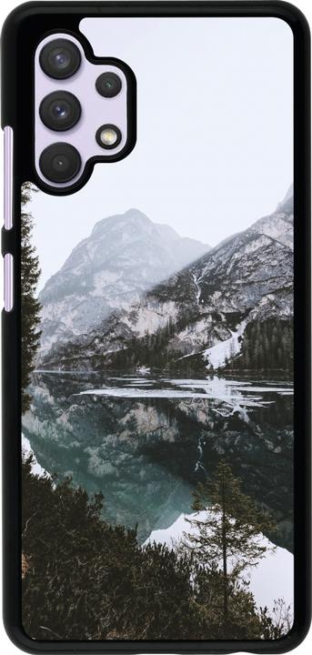 Actual product image PhoneLook Cover Winter 22 snowy mountain and lake (Samsung Galaxy A32)
