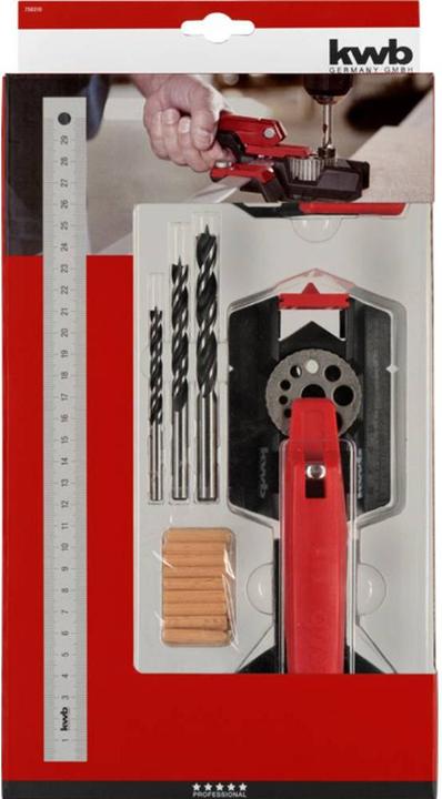Actual product image kwb Drilling template (1 pcs.)