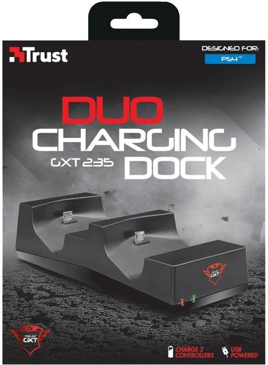 Actual product image Trust GXT 235 PS4 Duo Charging Dock (PS4)