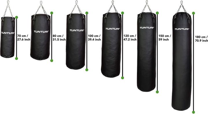 Actual product image Tunturi Boxsack (80 cm, 25 kg)