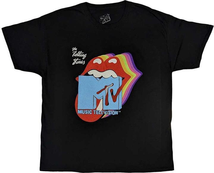 Produktbild MTV Erwachsene Rolling Stones Logo TShirt (S)