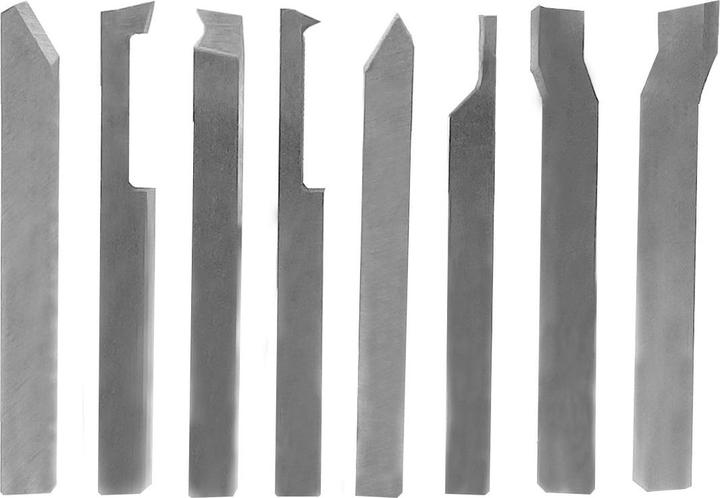 Produktbild Paulimot HSS-Drehmeissel-Set 8-teilig, 6 x 6 mm (6 mm)