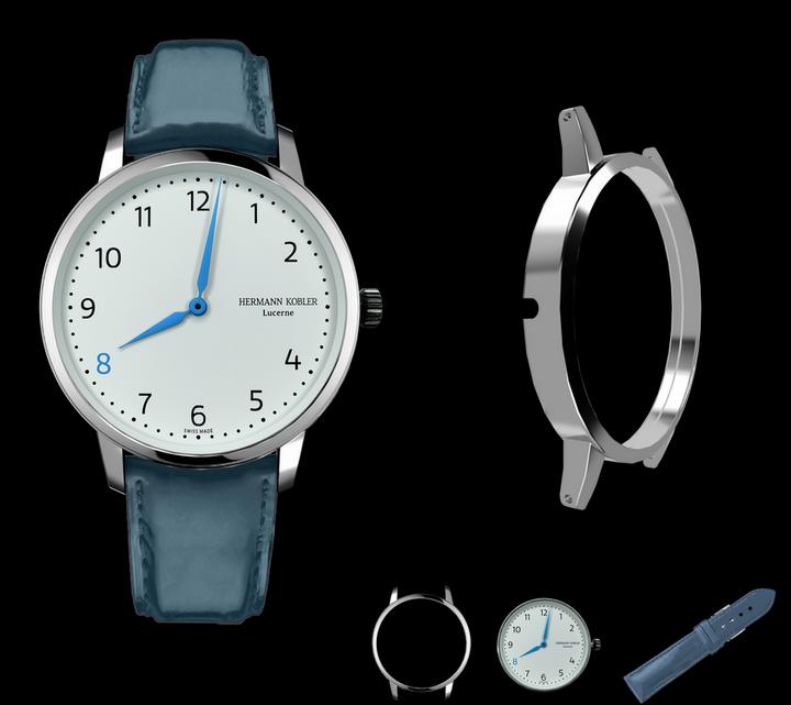 Hermann Kobler Lausanne W-SS-LBL (40.50 mm)