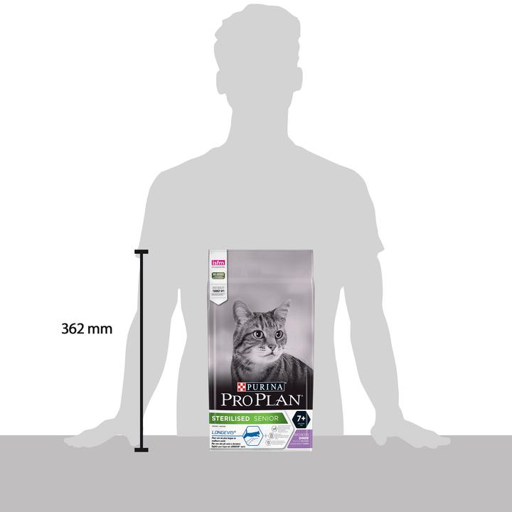Produktbild Pro Plan Cat Sterilised 7+ Truthahn1.5kg (Senior, 1 Stk., 1500 g)