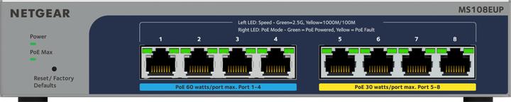 Image du produit Netgear MS108EUP (8 Ports)