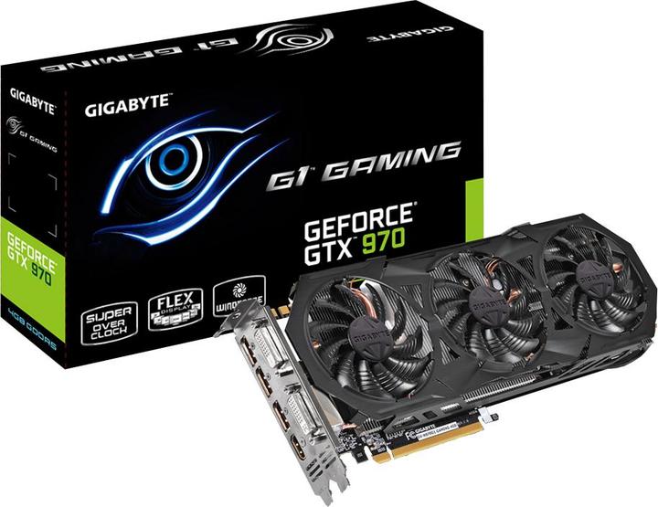 Image du produit Gigabyte GeForce GTX 970 G1 Gaming (4 Go)