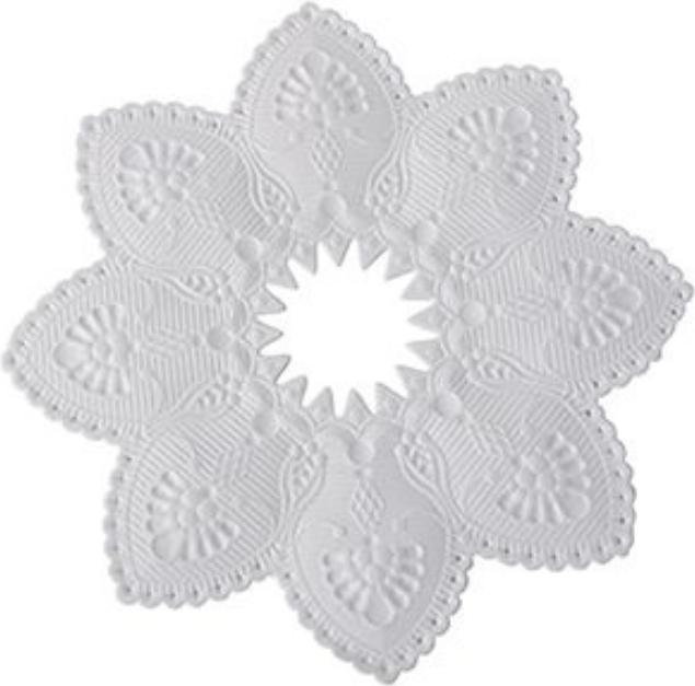 Papstar Manchettes pour bougies (100 pcs)