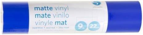 Actual product image Silhouette Vinyl Film Matt 22.9 cm Royal Blue