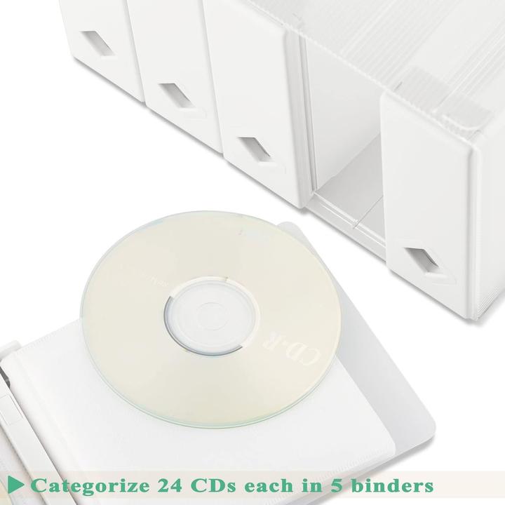 Produktbild AhfuLife CD|DVD|Blu-ray Aufbewahrungsboxen