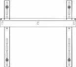 Image du produit NEC Support mural PDW S 32-55 L (WMS 32-55 L) (Mur, 55", 50 kg)