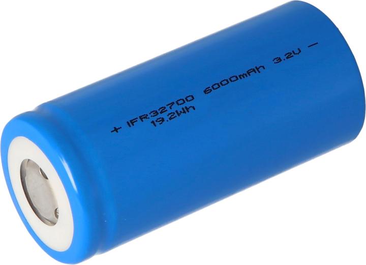 Actual product image Cottcell LiFePO4 Lithium-Eisenphosphat, Masse beachten 32700 (1 pcs., 6000 mAh)